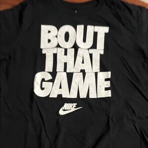 Nike Black and White Graphic Tee